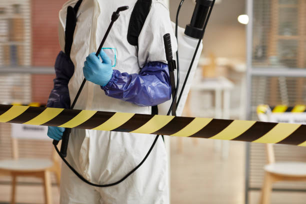 Professional Biohazard Cleanup technician working in Fairmont, NE